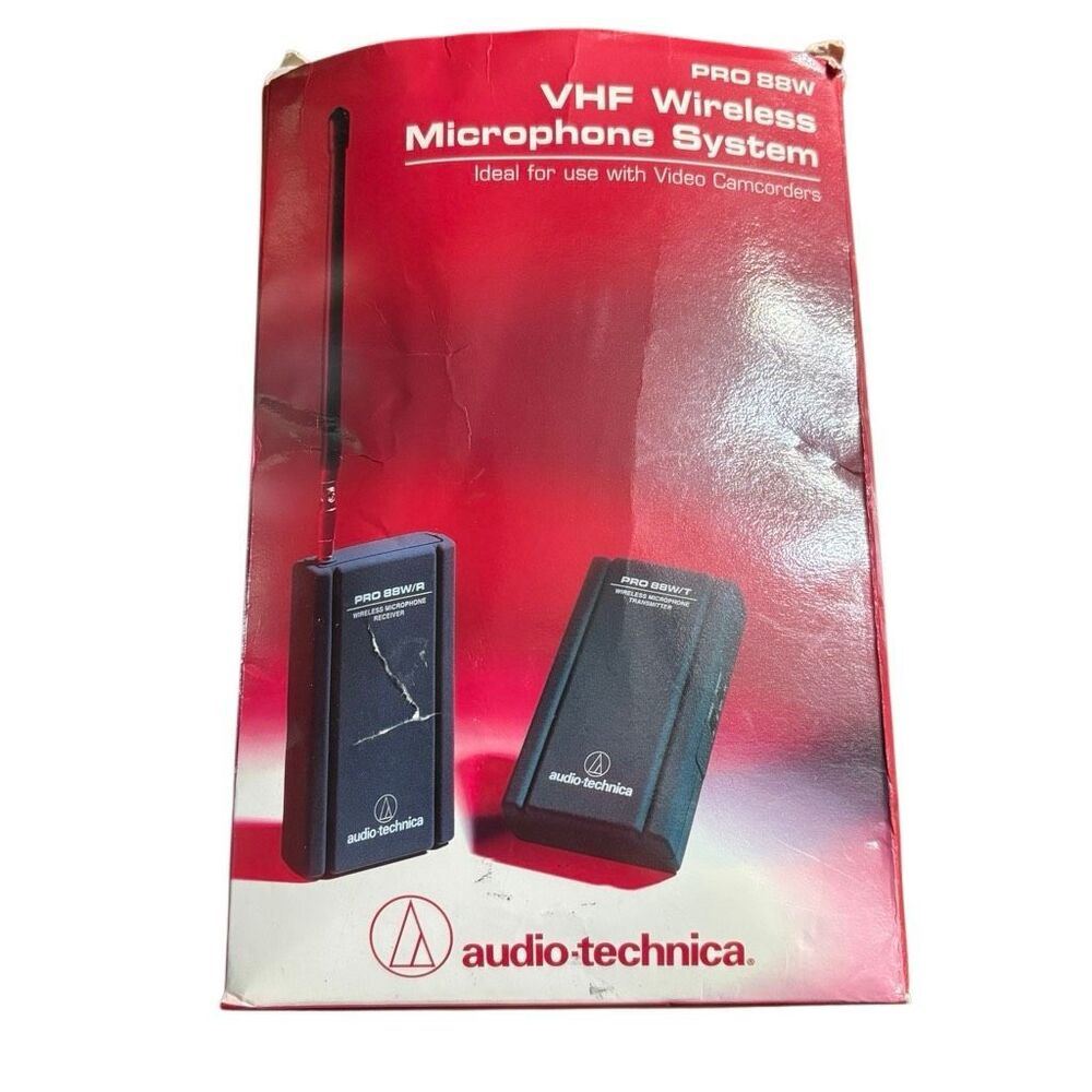 Audio-Technica Pro 88W VHF Wireless Microphone System W88-13-829